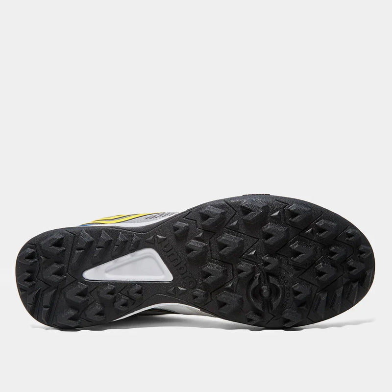 Chuteira Society Umbro Pro 5 Bump Club Unissex - Branco+Amarelo