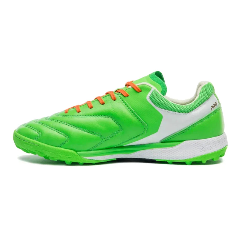 Chuteira Umbro Ada Master Class Pro Bump Stp Society - Verde/Dourado